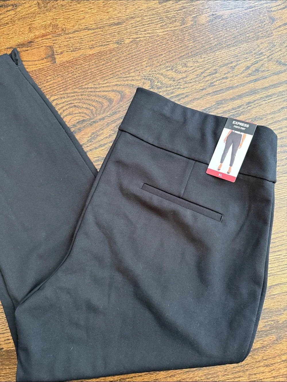 Black XL woman’s express Ponte Dress Pants slacks spandex
